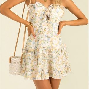 Sundae muse sundress, worn once, US size 4 floral